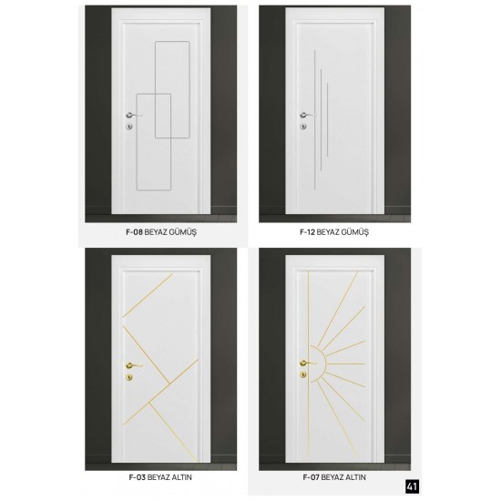 F-01  F-03  F-04  F-06  F-08  F-12 BEYAZ GÜMÜŞ FUGA