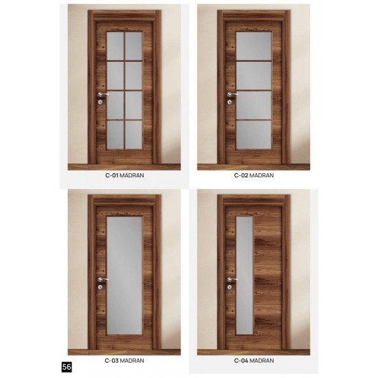 C-01 C-02 C-03 C-04 MADRAN CAMLI KAPI SERİSİ