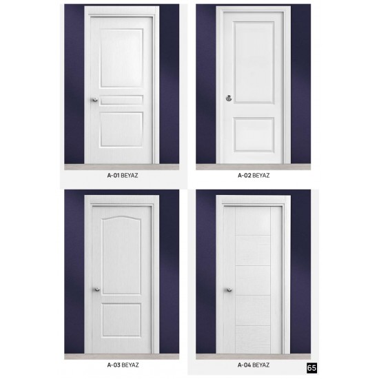 A-01  A-02  A-03  A-04 BEYAZ  EKO A. LAKE KAPI SERİSİ