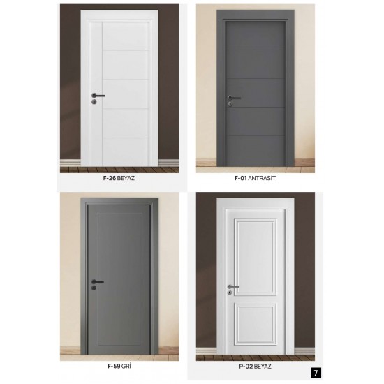 F-26  F-01  F-59  P-02 LAKE KAPI SERİSİ