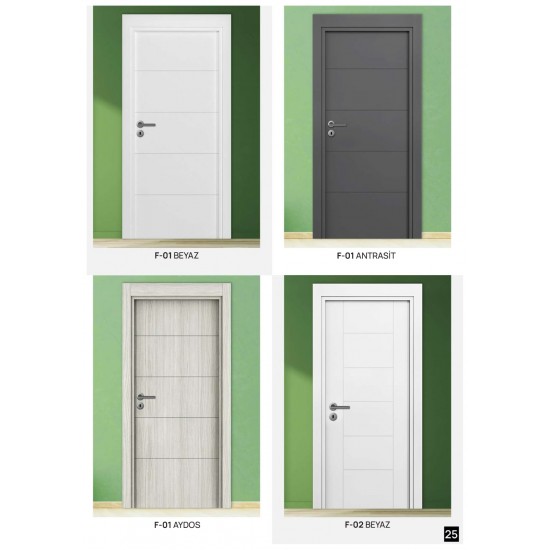 F-01 BEYAZ ANTRASİT AYDOS F-02 BEYAZ