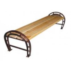 NAL AYAKLI DÖKÜM YASLANMASIZ OTURMA BANKI