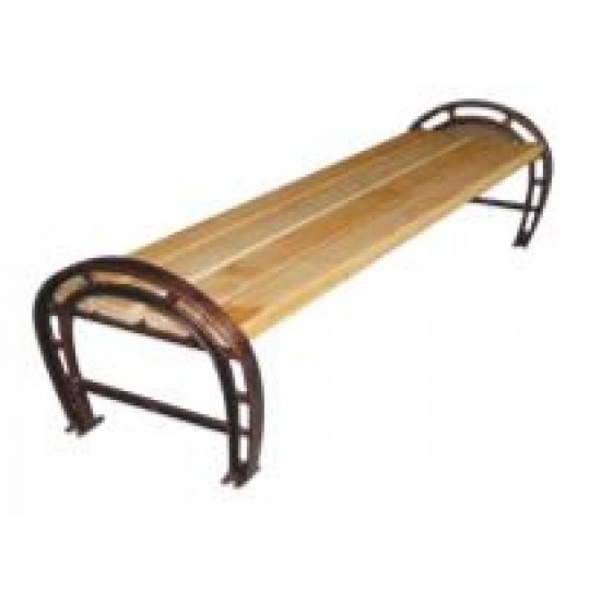 NAL AYAKLI DÖKÜM YASLANMASIZ OTURMA BANKI