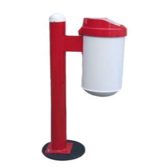 DÖKÜM KAPAK SABİT AYAK ÇÖP KUTUSU