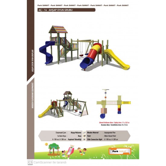 AÇ-14 AHŞAP OYUN GRUBU