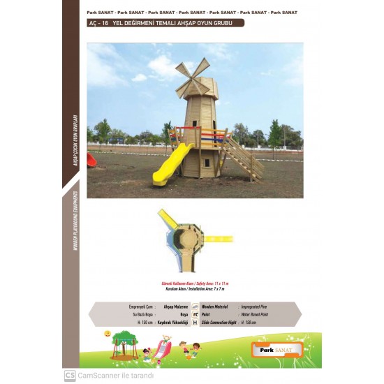 AÇ-16 AHŞAP OYUN GRUBU