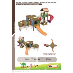 AÇ-18 AHŞAP UÇAK TEMALI  OYUN GRUBU