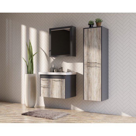 FİRUZE BANYO DOLABI