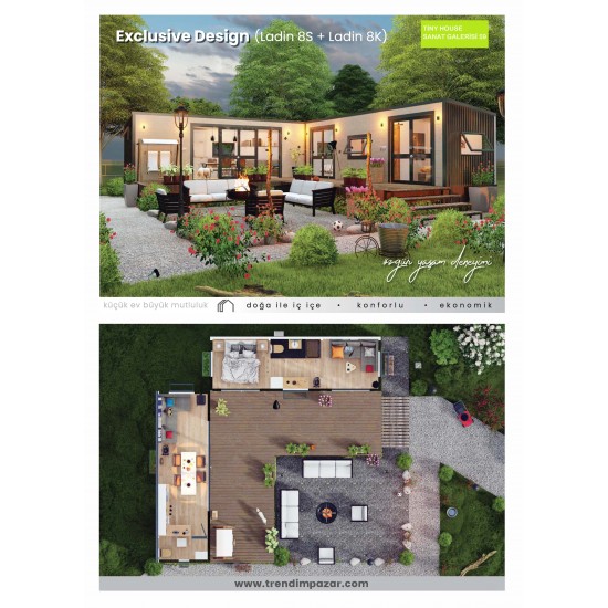 EXCLUSİVE DESİGN LADİN 8S + LADİN 8K