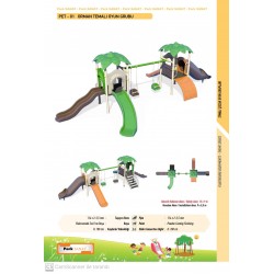 PET-01 ORMAN TEMALI ÇOCUK OYUN GRUPLARI