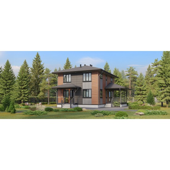 VİKİNG EVLERİ Viking 3 2 Katlı