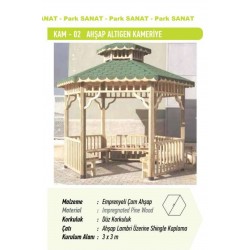 SEKİZGEN 4x4 KAMELYA | AHŞAP ÇARDAK